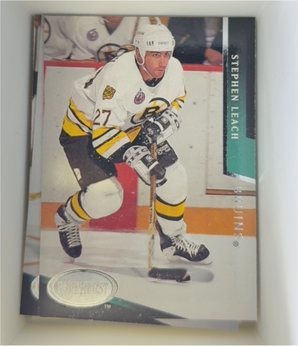 1993-94 Parkhurst #27 Stephen Leach — front