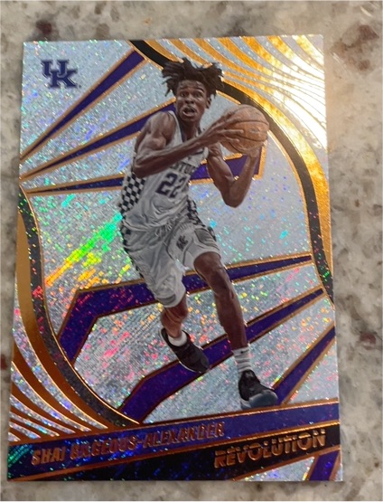 2022 Panini Chronicles Draft Picks #92 Shai Gilgeous-Alexander Revolution — front