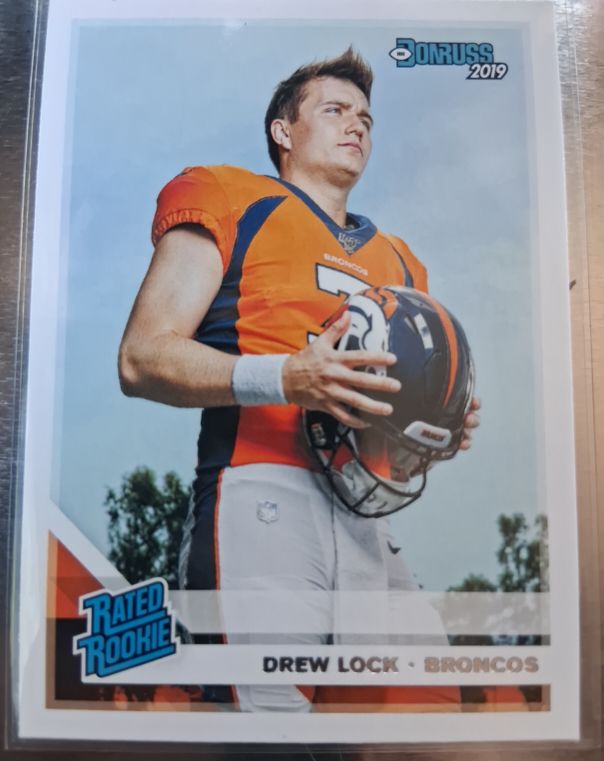 2019 Donruss #303 Drew Lock Rated Rookie — front