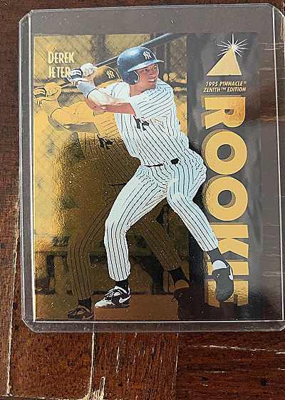 1995 Pinnacle Zenith #134 Derek Jeter Rookie — front