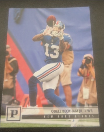 2018 Panini #211 Odell Beckham Jr. — front
