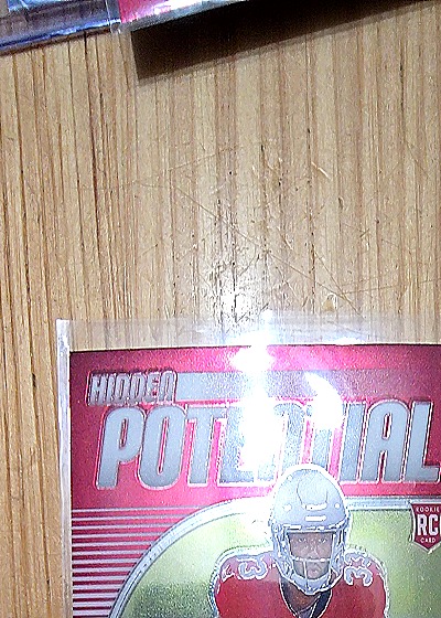 1999 Hidden Potential Football Rookie Card — front