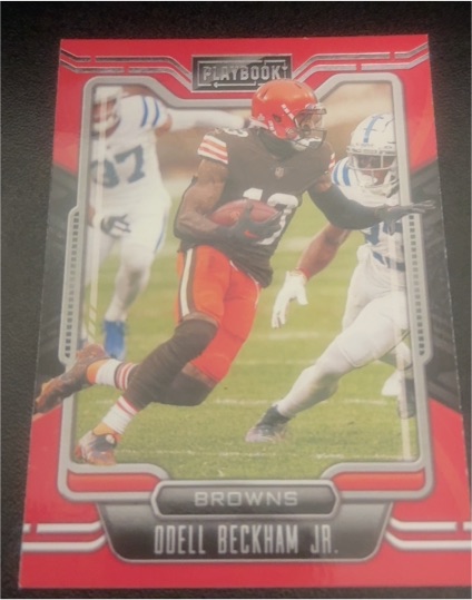 2021 Panini Playbook #20 Odell Beckham Jr. — front