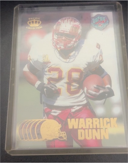 1997 Pacific Crown Collection Copper #431 Warrick Dunn — front