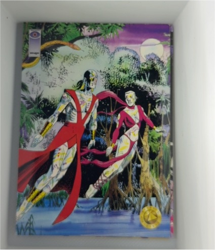 1993 Upper Deck Deathmate #66 Darque Bayou — front