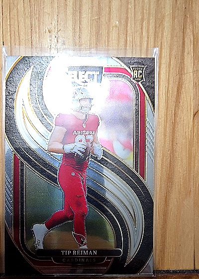 2024 Panini Select #196 Tip Reiman Premier Level Silver Prizm Rookie — front