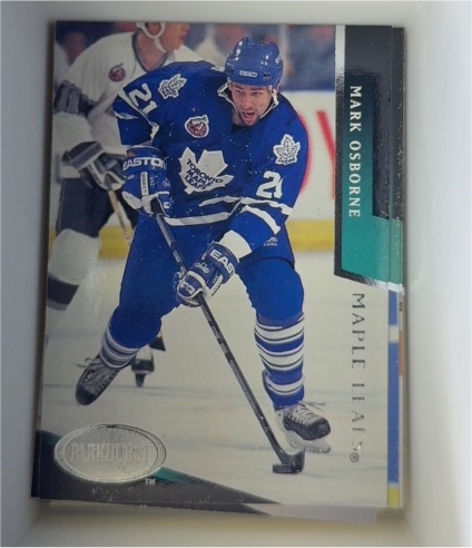 1993-94 Parkhurst Mark Osborne — front
