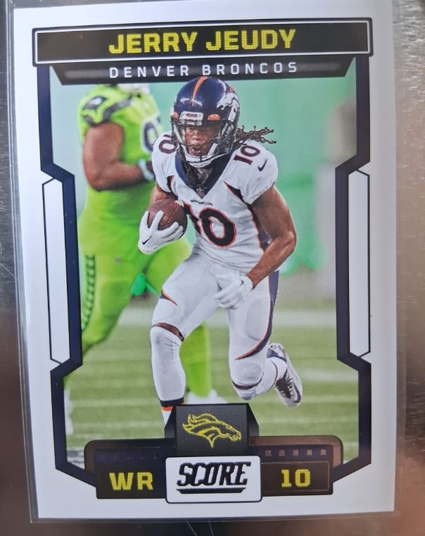 2023 Panini Score #71 Jerry Jeudy — front