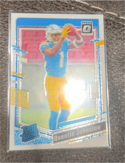 2023 Panini Donruss Optic #265 Quentin Johnston — front