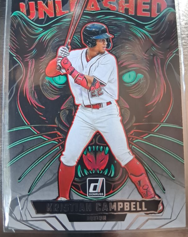 2025 Donruss Unleashed #5 Kristian Campbell — front