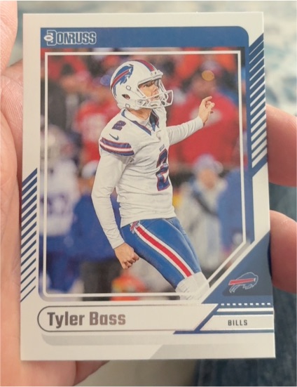 2024 Panini Donruss #224 Tyler Bass — front
