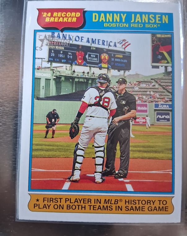 2025 Topps Heritage #6 Danny Jansen — front