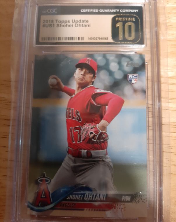 2018 Topps Update #US1 Shohei Ohtani — front