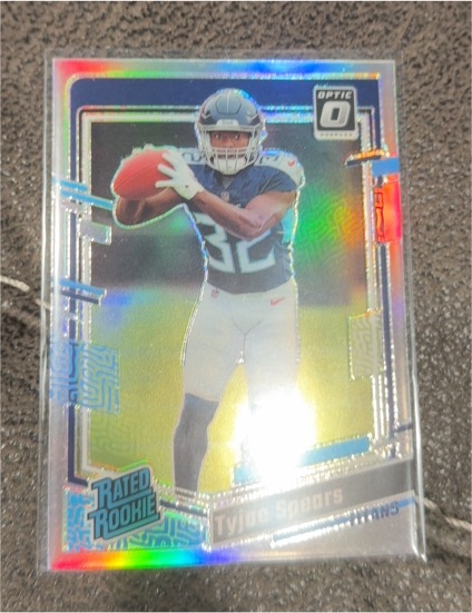 2023 Donruss Optic #297 Tyjae Spears — front
