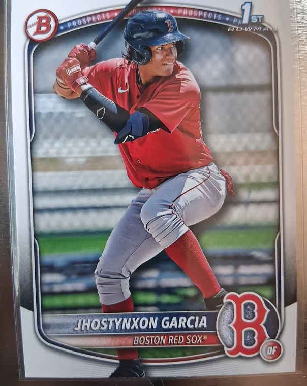 2025 Bowman Prospects #BP-43 Jhostynxon Garcia — front