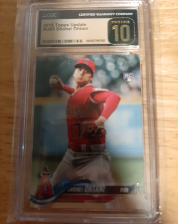 2018 Topps Update #US1 Shohei Ohtani — front