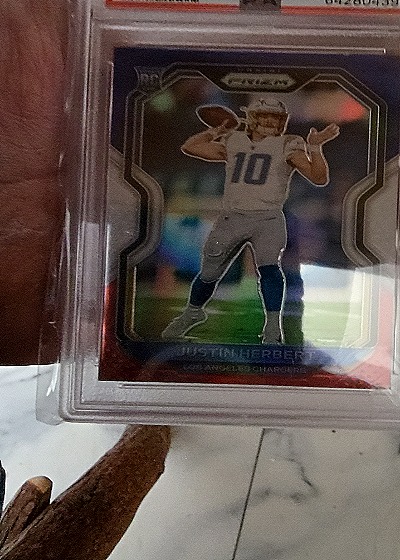 2020 Panini Prizm #325 Justin Herbert — front