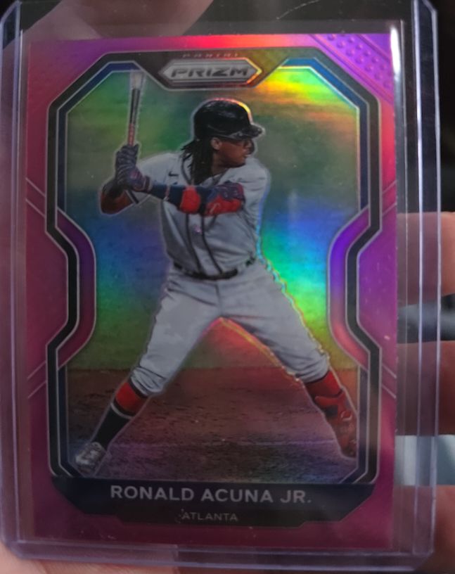 2021 Panini Prizm #7 Ronald Acuna Jr. — front
