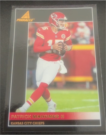 2021 Panini Chronicles Pinnacle #1 Patrick Mahomes II — front