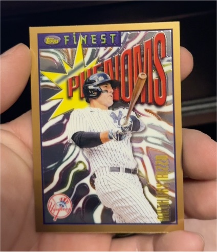 2023 Topps Finest Flashbacks Phenoms #2 Anthony Rizzo — front