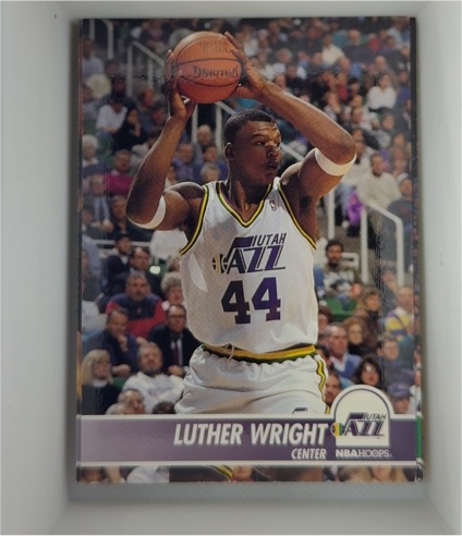 1994-95 NBA Hoops #215 Luther Wright — front