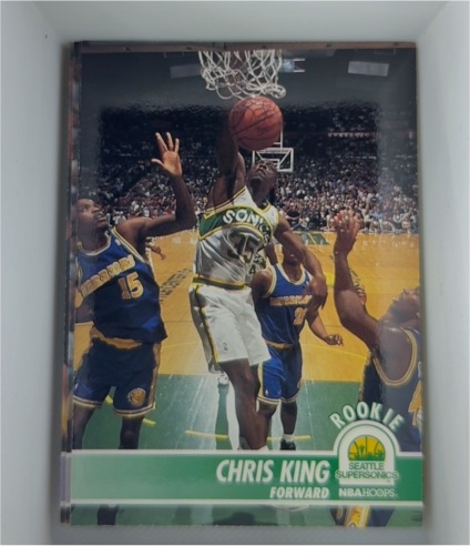 1994-95 NBA Hoops #201 Chris King — front