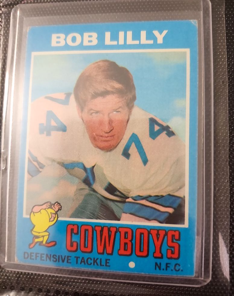 1971 Topps Football #144 Bob Lilly — front