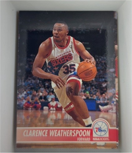 1994 Hoops #164 Clarence Weatherspoon — front