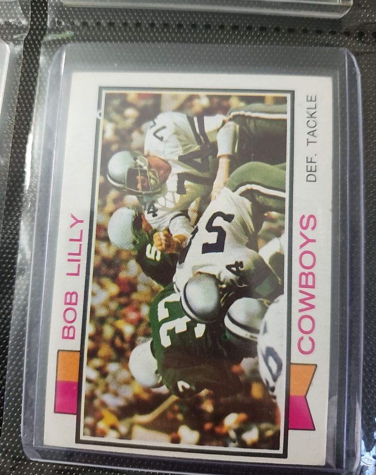1973 Topps #450 Bob Lilly — front