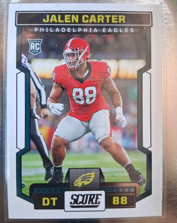 2023 Panini Score #369 Jalen Carter — front