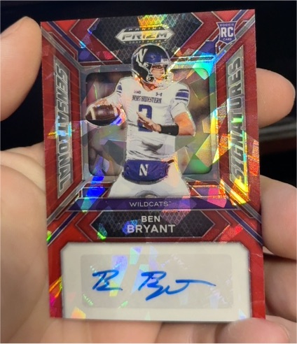 2024 Panini Prizm Draft Picks Sensational Signatures #SS-BBT Ben Bryant — front