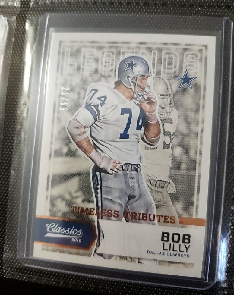2016 Panini Classics Timeless Tributes Bob Lilly — front