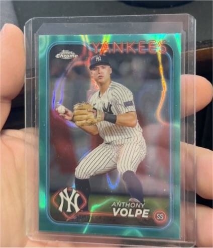2024 Topps Chrome #236 Anthony Volpe — front