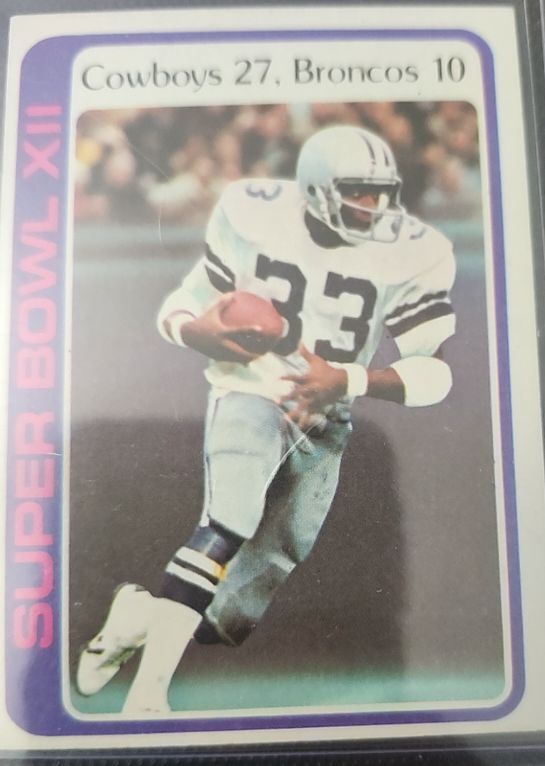 1978 Topps #168 Super Bowl XII Tony Dorsett — front