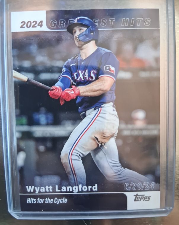 2024 Topps Greatest Hits #GH-27 Wyatt Langford — front