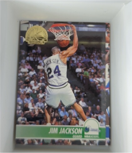 1994-95 Hoops Supreme Court #SC11 Jim Jackson — front