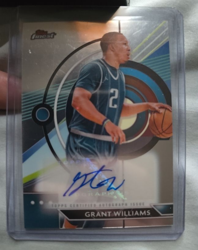 2023-24 Topps Finest #FA-GW Grant Williams — front