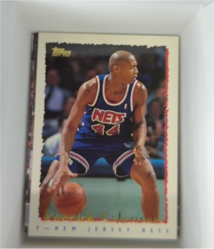 1994 Topps #176 Derrick Coleman — front