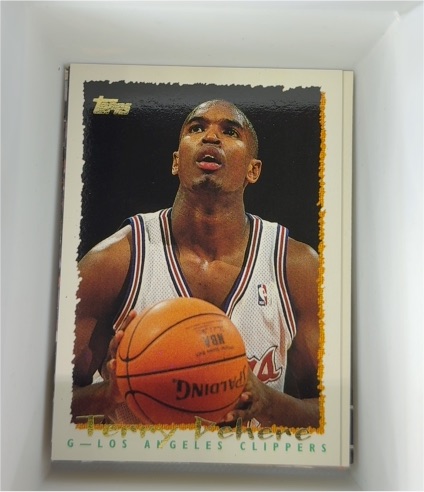 1994-95 Topps #99 Terry Dehere — front