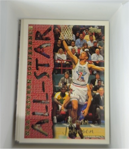 1994-95 Topps #189 Kevin Johnson — front