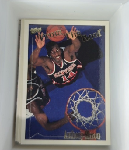 1994 Topps From The Roof #152 Anthony Mason — front