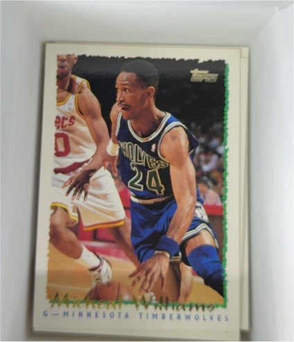 1994-95 Topps #139 Michael Williams — front