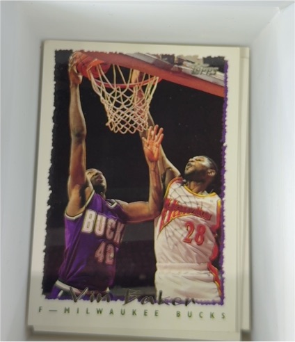 1994-95 Topps #93 Vin Baker — front