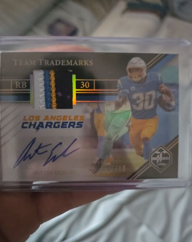 2023 Panini Limited #TSM-AE Austin Ekeler — front