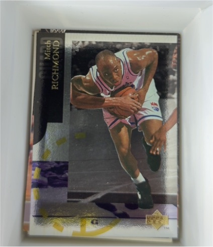 1994-95 Upper Deck Special Edition #SE75 Mitch Richmond — front