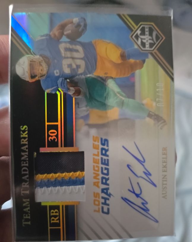 2023 Panini Limited #30 Austin Ekeler — front