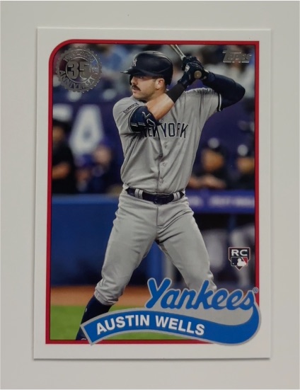 2024 Topps Series 2 - 1989 Topps Baseball #89B2-36 Austin Wells — front