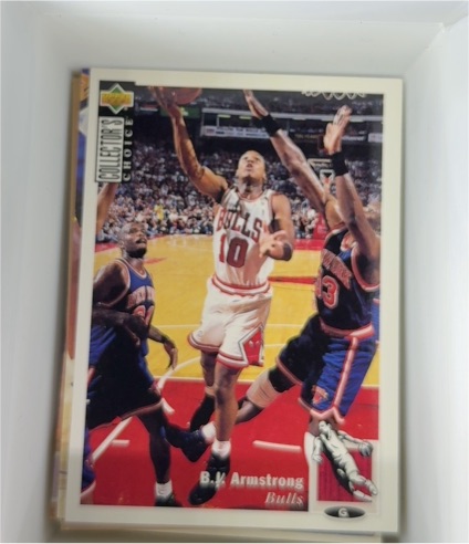 1994-95 Upper Deck Collector's Choice #G B.J. Armstrong — front