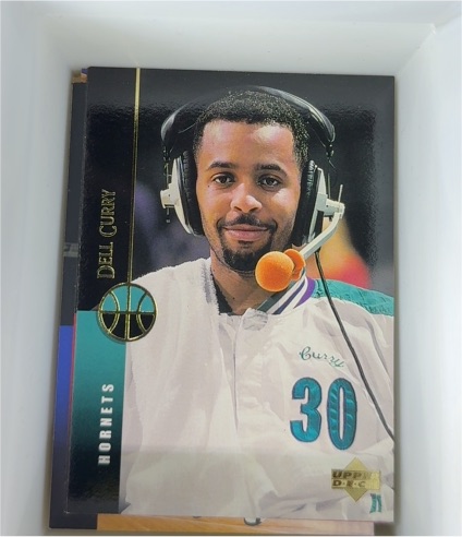 1994-95 Upper Deck #78 Dell Curry — front