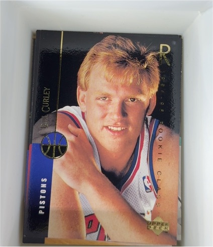 1994-95 Upper Deck #156 Bill Curley — front